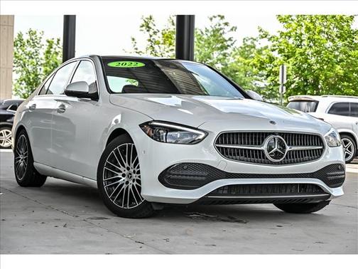 White 2022 Mercedes-Benz C-Class C 300 4MATIC