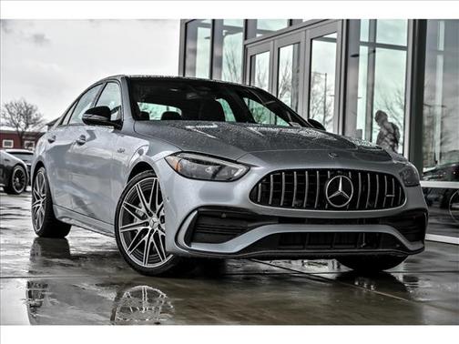 Cirrus Silver Metallic 2026 Mercedes-Benz AMG C 43 4MATIC