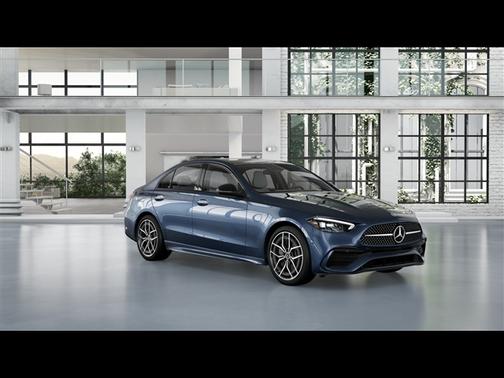 Twilight Blue Metallic 2026 Mercedes-Benz C-Class C 300 4MATIC