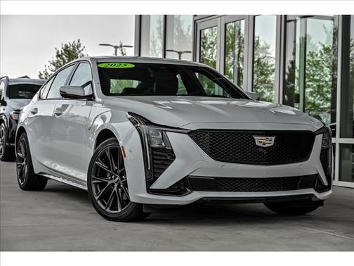 White 2025 Cadillac CT5 Sport