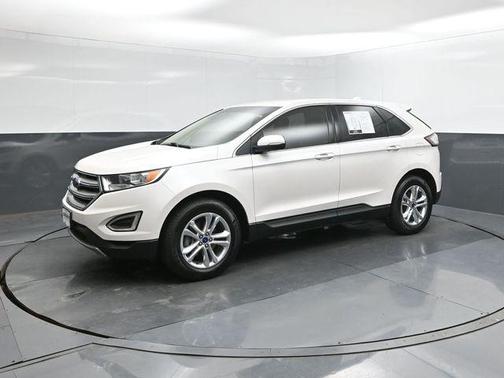 WHITE PLATINUM MET TRI-COAT 2018 Ford Edge SEL