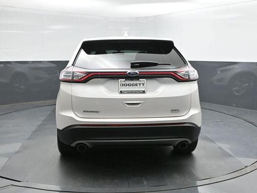 WHITE PLATINUM MET TRI-COAT 2018 Ford Edge SEL