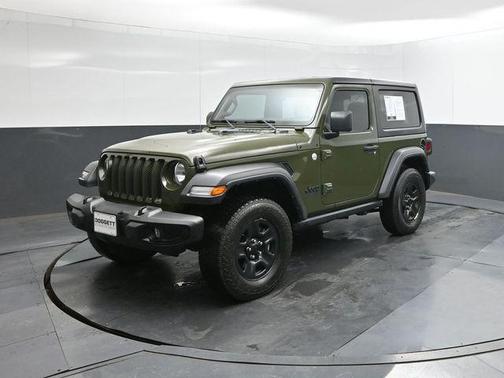Sarge Green Clearcoat 2021 Jeep Wrangler Sport