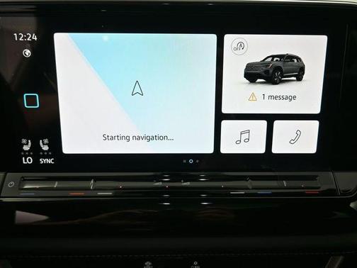 Deep Black Pearl 2026 Volkswagen Atlas 2.0T SE w/Technology