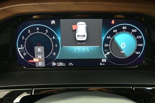 Deep Black Pearl 2026 Volkswagen Atlas 2.0T SE w/Technology