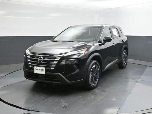 Super Black 2025 Nissan Rogue SV