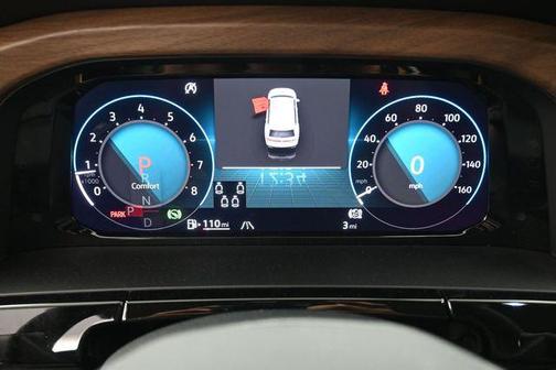 Deep Black Pearl 2026 Volkswagen Atlas 2.0T SE w/Technology