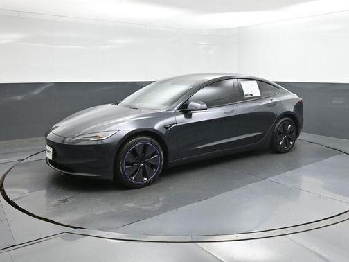 Stealth Grey 2025 Tesla Model 3 Long Range