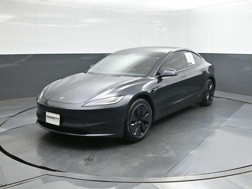 Stealth Grey 2025 Tesla Model 3 Long Range