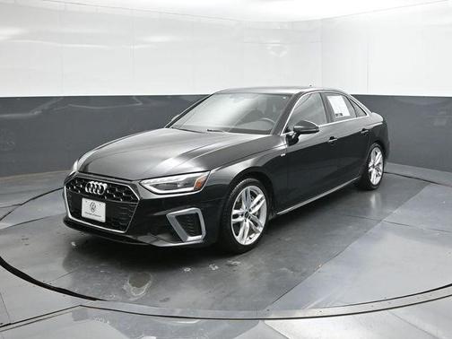 Mythos Black Metallic 2024 Audi A4 45 S line Premium Plus