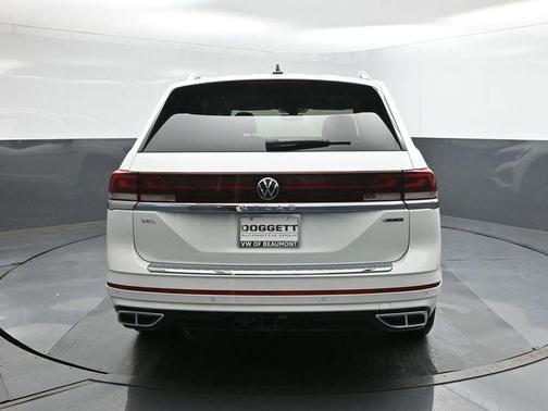 Opal White 2024 Volkswagen Atlas 2.0T SEL Premium R-Line 4MOTION