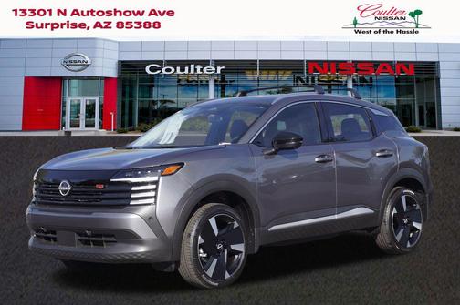 Gun Metallic 2026 Nissan Kicks SR