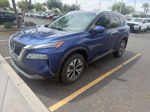 Caspian Blue 2021 Nissan Rogue SV