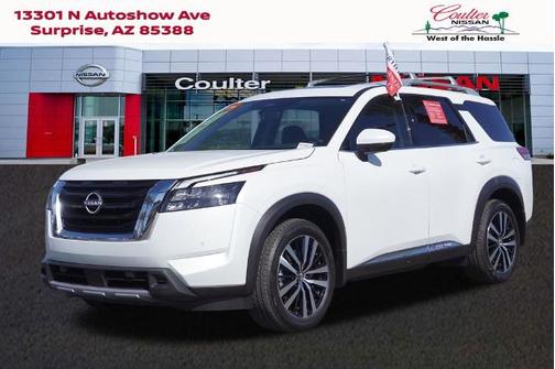 Everest White P 2025 Nissan Pathfinder Platinum