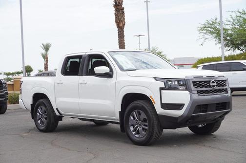 Glacier White 2026 Nissan Frontier SV