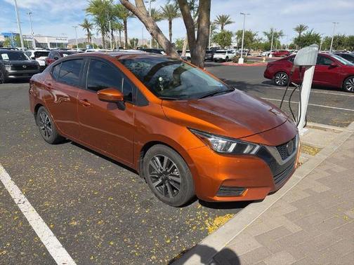 Monarch Orange 2020 Nissan Versa 1.6 SV