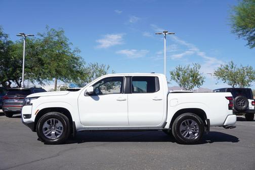 Glacier White 2026 Nissan Frontier SV