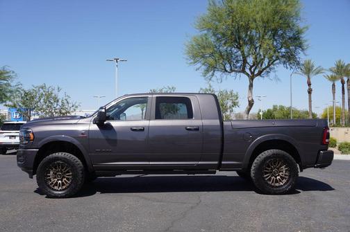 Granite Crystal Metallic Clearcoat 2024 RAM 3500 Limited Mega Cab 4x4 6'4' Box