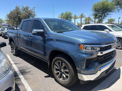 Lakeshore Blue Metallic 2024 Chevrolet Silverado 1500 LT