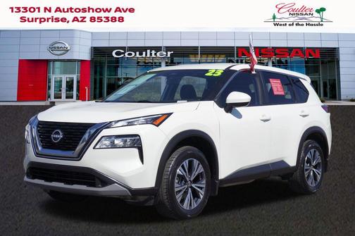 Pearl White Tricoat 2023 Nissan Rogue SV