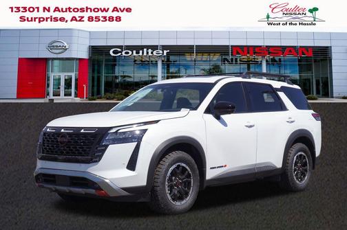 Everest White Pearl Tricoat 2026 Nissan Pathfinder Rock Creek