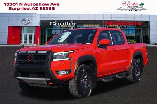 Red Alert 2025 Nissan Frontier PRO-4X Truck