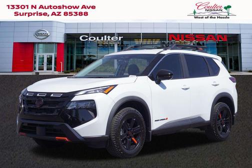 Everest White Pearl Tricoat 2026 Nissan Rogue Rock Creek