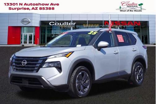 Brilliant Silver Metallic 2025 Nissan Rogue SV