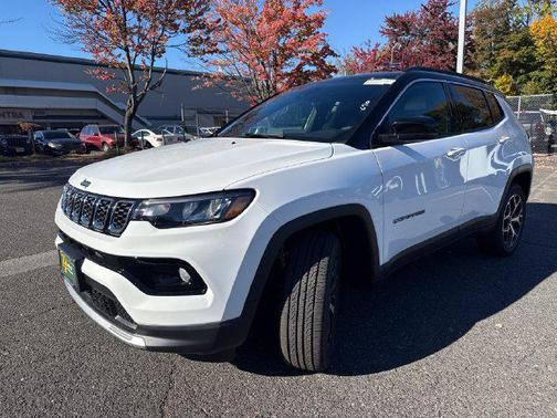 Bright White Clearcoat 2026 Jeep Compass Limited