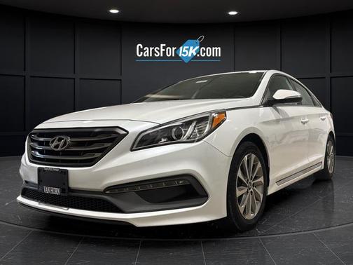 Quartz White Pearl 2016 Hyundai SONATA Sport