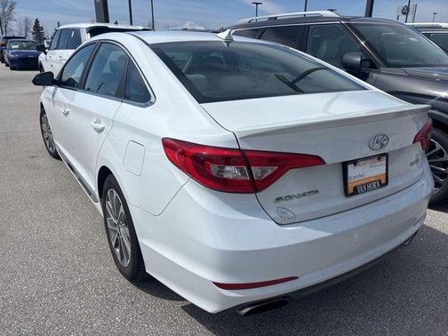 Quartz White Pearl 2016 Hyundai SONATA Sport