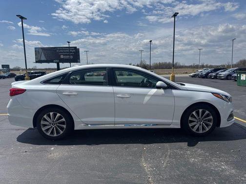 Quartz White Pearl 2016 Hyundai SONATA Sport