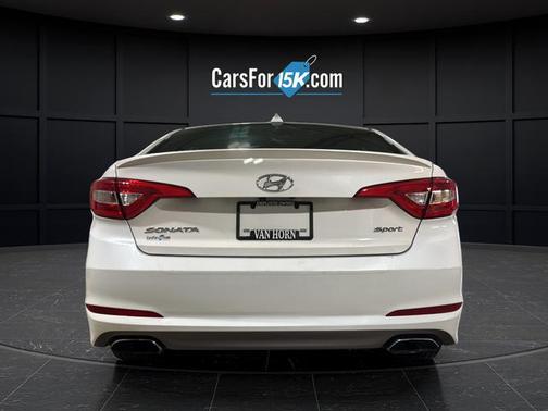 Quartz White Pearl 2016 Hyundai SONATA Sport
