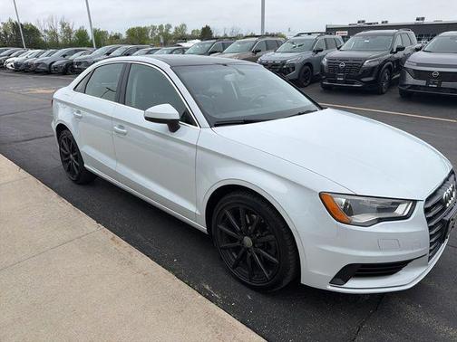 Glacier White 2015 Audi A3 2.0T Premium Plus