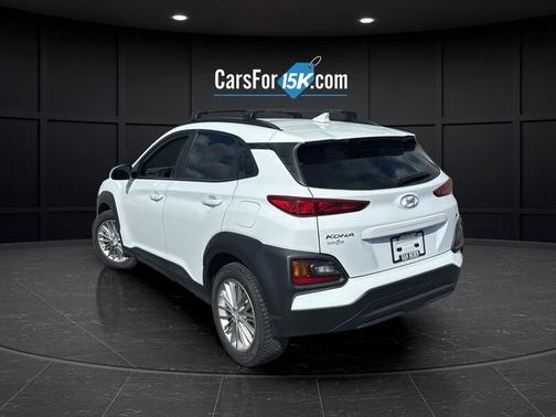 Chalk White 2020 Hyundai KONA SEL Plus