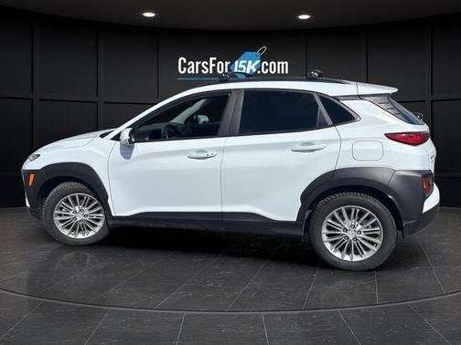 Chalk White 2020 Hyundai KONA SEL Plus