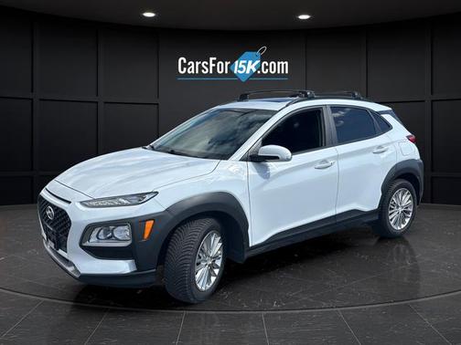Chalk White 2020 Hyundai KONA SEL Plus