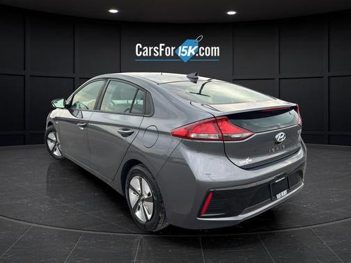 Summit Gray Pearl 2019 Hyundai IONIQ Hybrid Blue