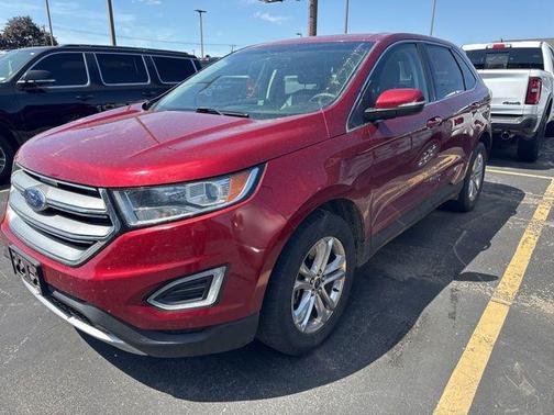 Ruby Red Metallic 2016 Ford Edge SEL