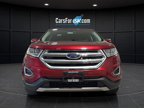 Ruby Red Metallic 2016 Ford Edge SEL