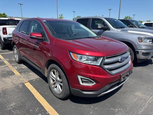 Ruby Red Metallic 2016 Ford Edge SEL
