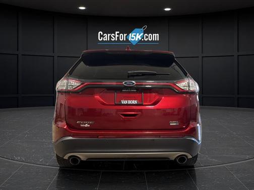 Ruby Red Metallic 2016 Ford Edge SEL