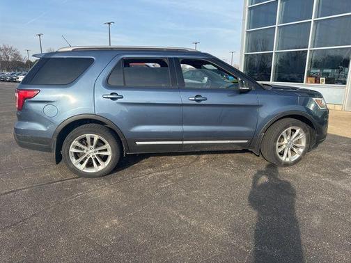 Blue Metallic 2018 Ford Explorer XLT