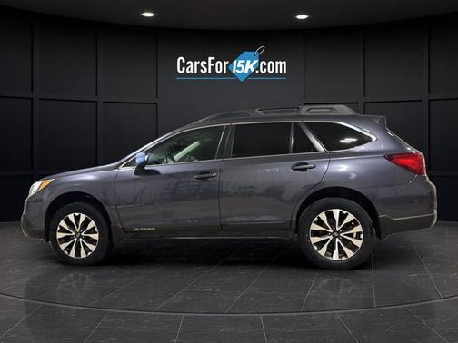 Carbide Gray Metallic 2015 Subaru Outback 2.5i Limited