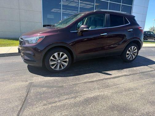 Black Cherry Metallic 2017 Buick Encore Preferred