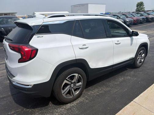 Summit White 2018 GMC Terrain SLT