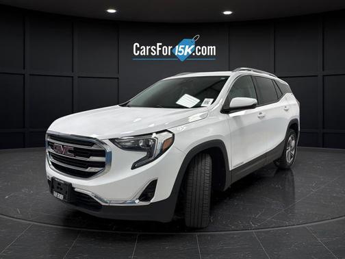 Summit White 2018 GMC Terrain SLT