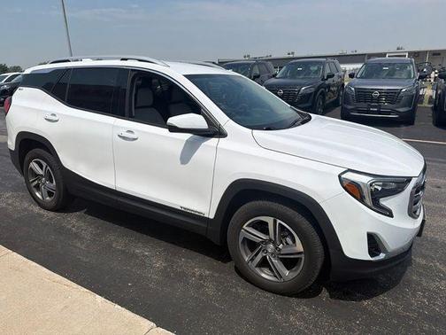 Summit White 2018 GMC Terrain SLT
