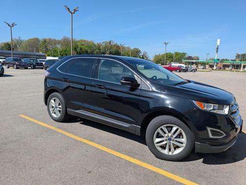 Shadow Black 2017 Ford Edge SEL