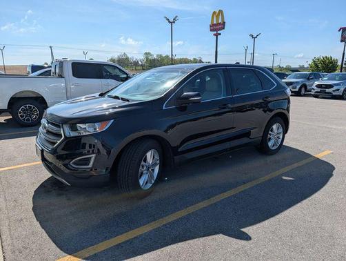 Shadow Black 2017 Ford Edge SEL